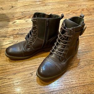 Dark Brown Boots - Croft & Barrow - Mens Size 8